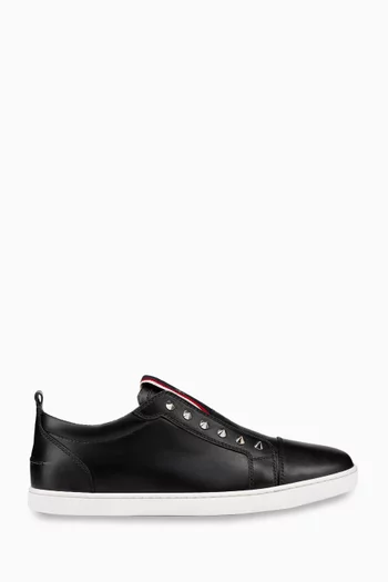 F.A.V. Fique A Vontade Slip-on Sneakers in Leather