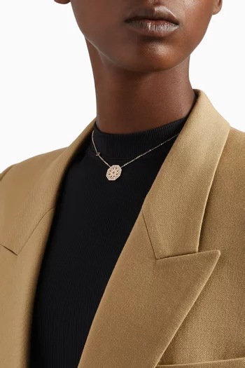 Classic Turath Small Pendant in 18kt Rose Gold       