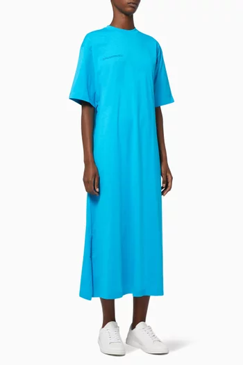 Lightweight Organic Cotton Long T-shirt Dress