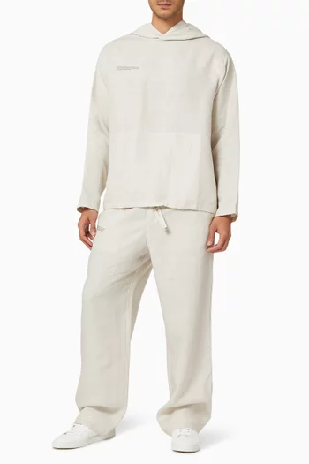 Lightweight Aloe Linen Hoodie