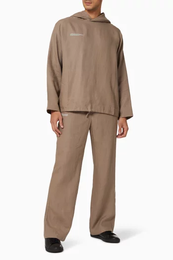 Lightweight Aloe Linen Hoodie