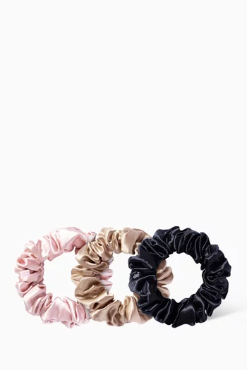 Mixed Large Scrunchie Set, Pack of 3   