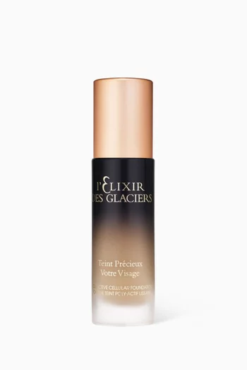 Amber Beige In Florence L'Elixir Des Glaciers Teint Précieux Votre Visage Poly-Active Cellular Foundation, 30ml