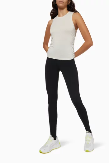 River High Waist Airweight Stirrup Leggings in Nylon  