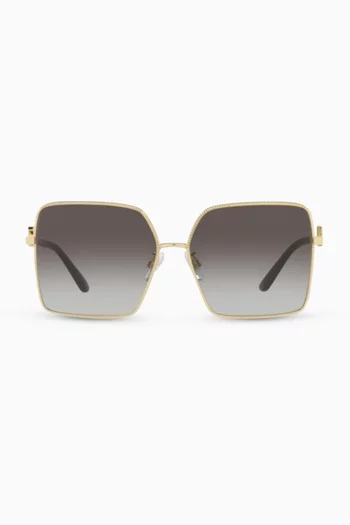 Square Frame Sunglasses    