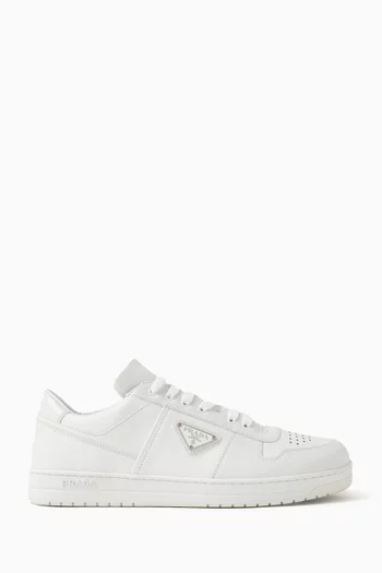 Logo Downtown Low-top Sneakers in Leather