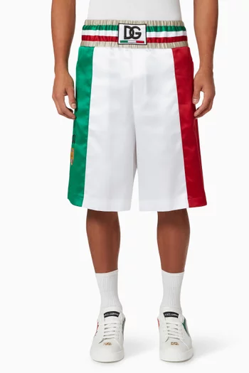 Satin Long Shorts   