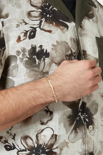 Tailor Cuff in 14kt Gold Vermeil 