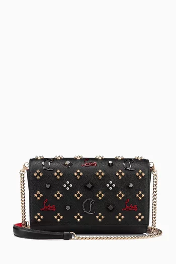 Paloma Embellished Clutch in Calf Leather