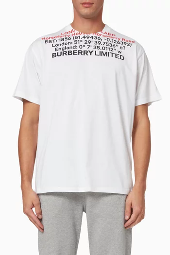 Jensen T-shirt in Cotton Jersey  
