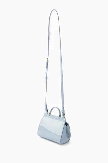 Miss Sicily Top-handle Bag in Patent Leather