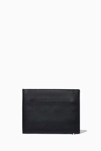 Line D Slim Wallet in Leather    