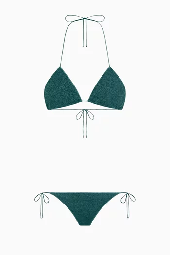 Lumiere Bikini Set in Lurex