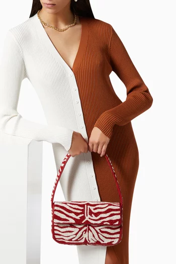 Tommy Beaded Shoulder Bag   