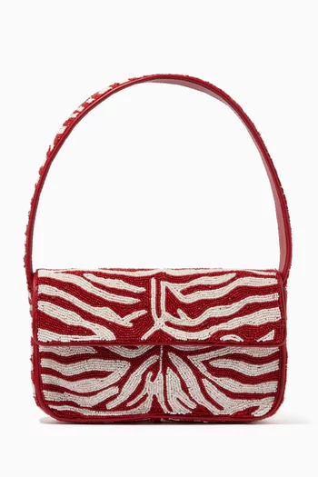 Tommy Beaded Shoulder Bag   
