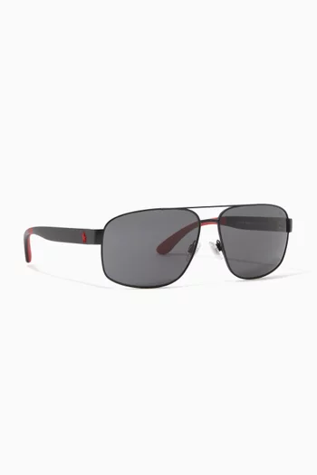 Aviator Sunglasses in Acetate     