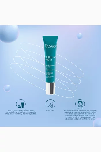 Face Spiruline Boost Energising Eye Gel, 15ml 