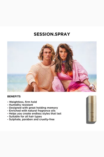 Kevin Murphy Session Spray Strong Hold Finishing Spray For All Hair Types 100ml