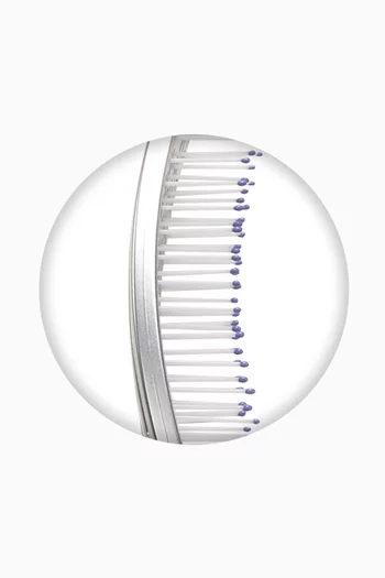 فرشاة فينجر براش عريضة ومقوسة بتصميم مفرغ