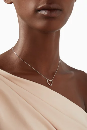Heart Crystal Necklace 