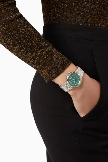 Saratoga Quartz Watch with Diamonds 