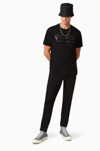 PLAY Logo T-shirt in Cotton Jersey 
