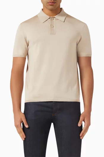Polo Shirt in Knit