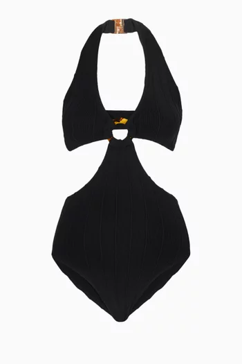 لباس سباحة أورسولا قطعة واحدة قماش نايل