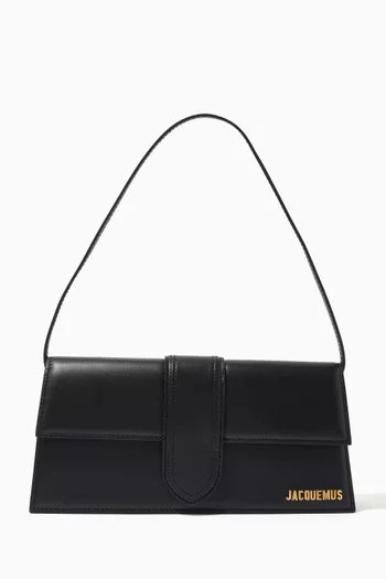 Le Bambino Long Shoulder Bag in Smooth Leather     