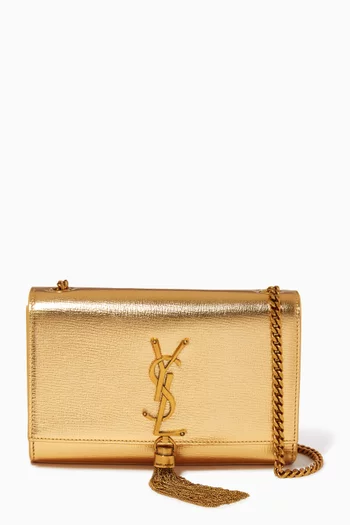 حقيبة كتف كيت صغيرة جلد لامع