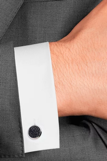 Meisterstück Cufflinks in Stainless Steel 