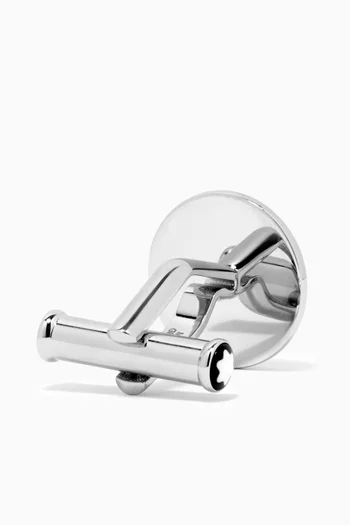 Star Cufflinks in Stainless Steel 