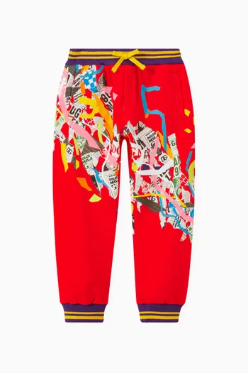 Patchwork Jogging Pants