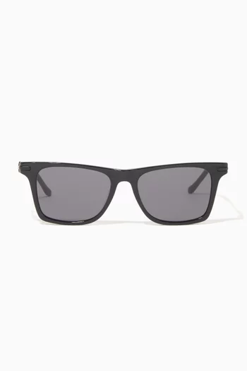 Harper 2.0 D Frame Sunglasses in Metal & Acetate