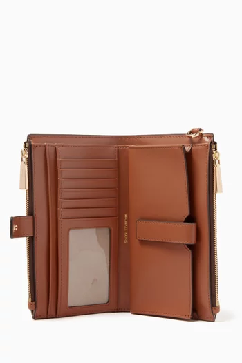 Jet Set Smartphone Wallet in Coated-canvas
