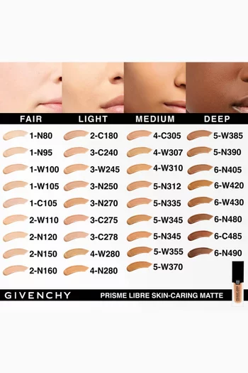 5-N345 Prisme Libre Skin-caring Matte Foundation, 30ml 