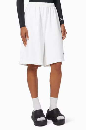 Logo Sweat Shorts in Cotton Jersey 