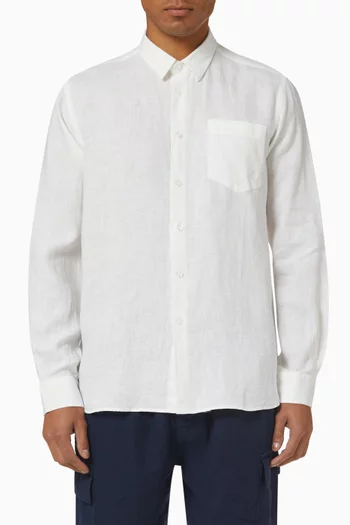 Long Sleeve Shirt in Linen 