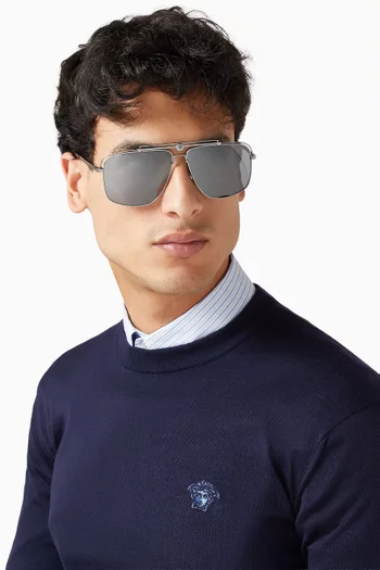 نظارة شمسية ميدوسا فوكاس معدن