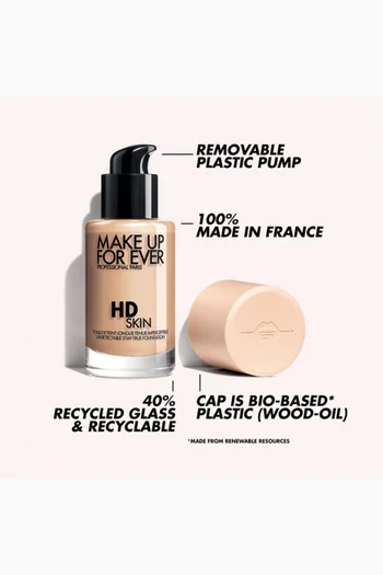 1R12 Cool Ivory HD Skin Foundation, 30ml    