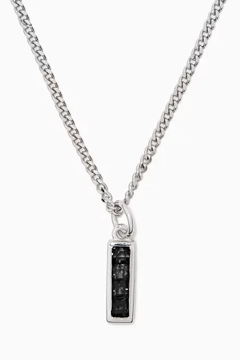 Totem Spinels Necklace in Sterling Silver