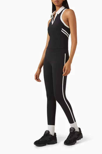 Amber Airweight High-waist 7/8 Leggings in Jersey
