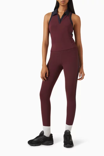 Amber Airweight High-waist 7/8 Leggings in Jersey