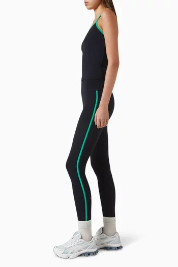 Amber Airweight High-waist 7/8 Leggings in Jersey