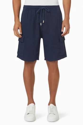 Bermuda Shorts in Linen