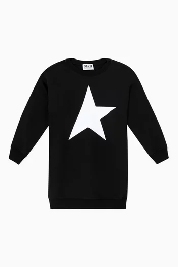 Star Collection Sweater Dress in Cotton