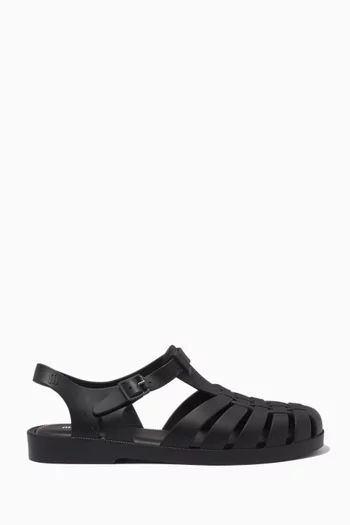 Possession Matte Flat Sandals in Melflex™