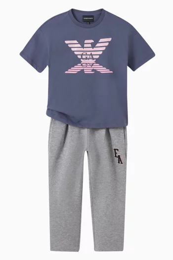 EA Crew Capsule T-shirt in Cotton Jersey