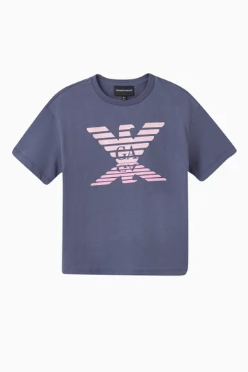 EA Crew Capsule T-shirt in Cotton Jersey