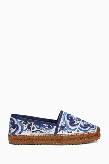 Maiolica Espadrilles in Canvas